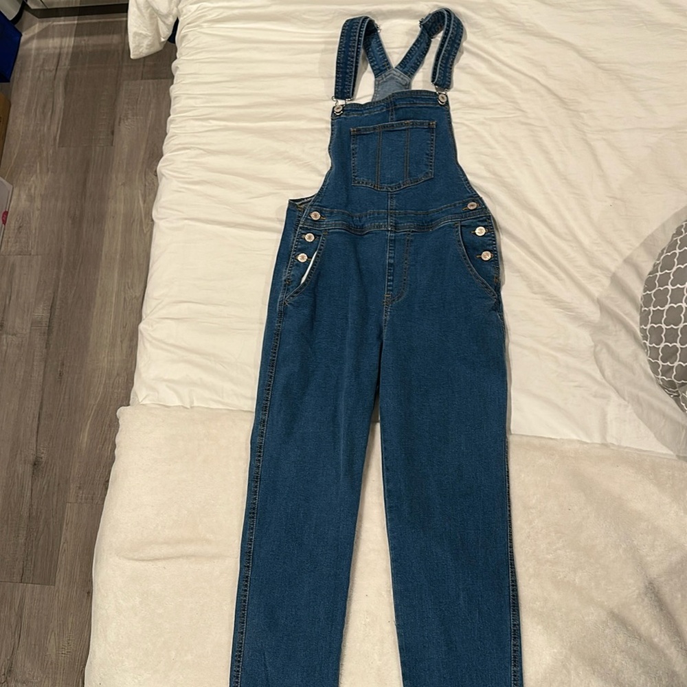 Denim overalls